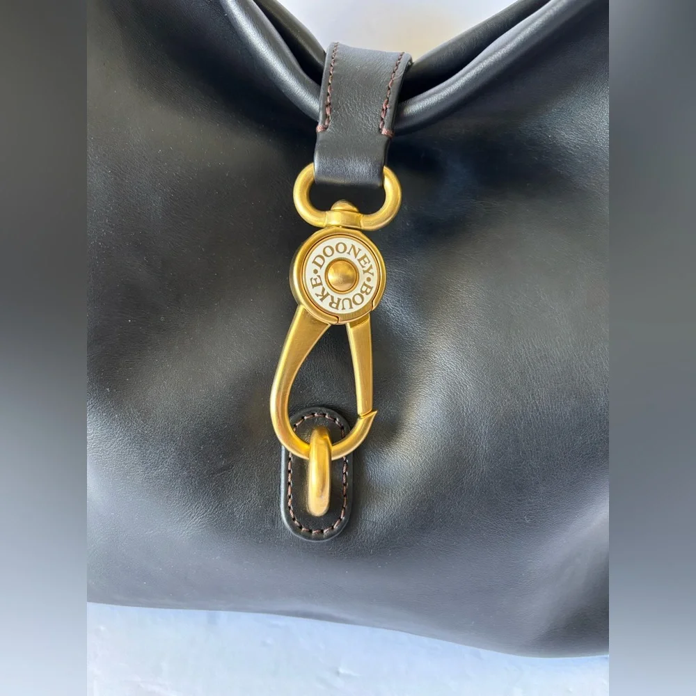 Dooney & Bourke Florentine Logo Lock Shoulder Bag - Picture 8 of 12